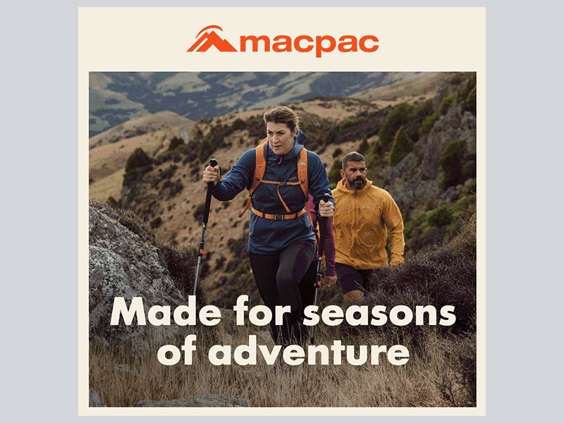 Macpac summer campaign
