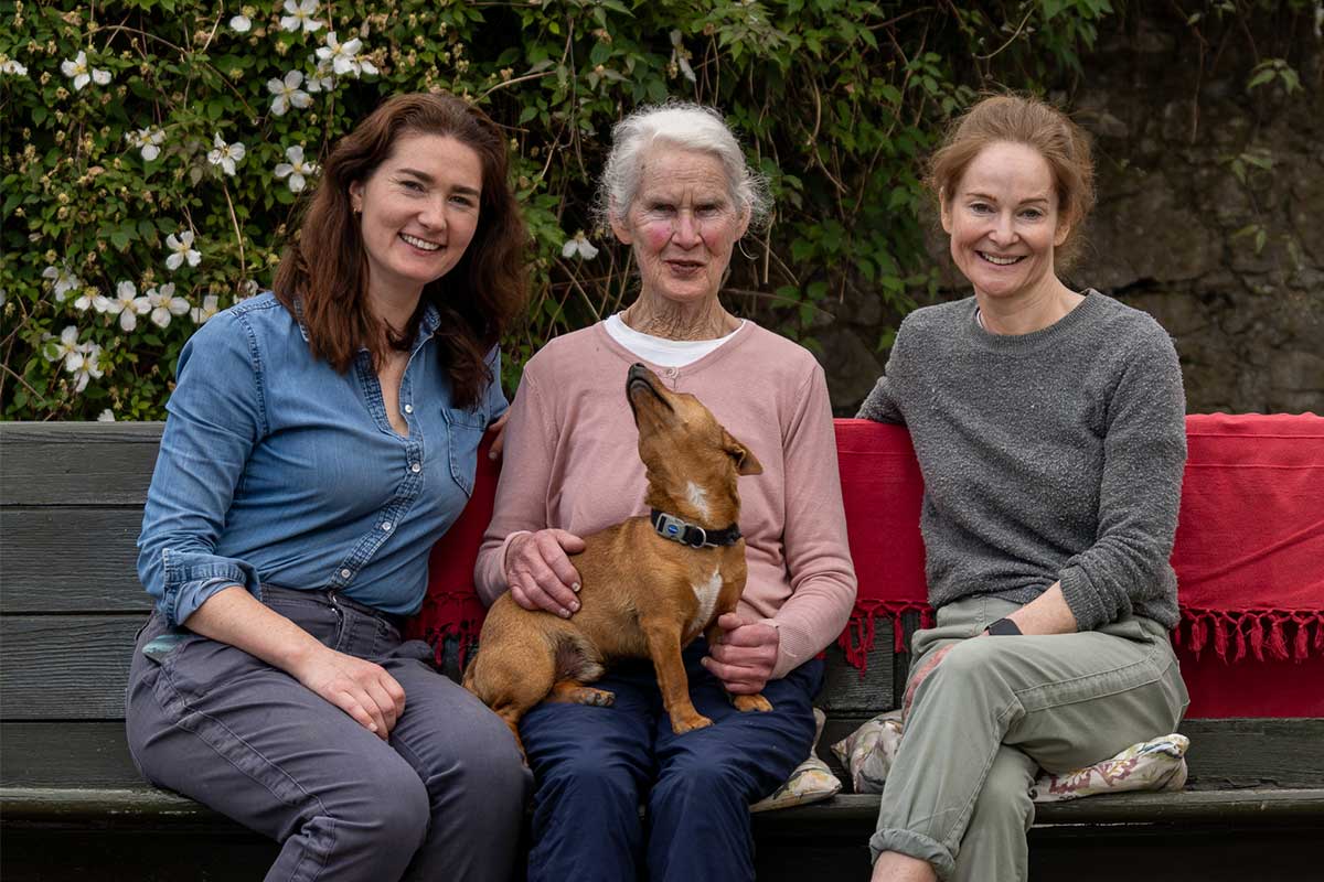 The 3 generations of women who run Tory Hill House, a 100% organic Irish dairy and beef farm in Ireland